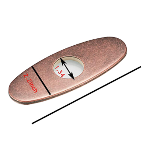 Cover plate P 8Copper 1