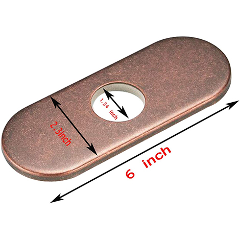 Cover plate P 66Copper 1