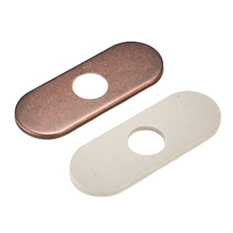 Cover plate P 66Copper 2