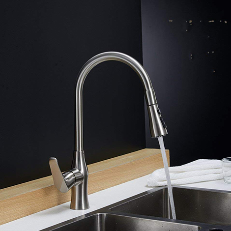 A 4255 Single Handle One Hole Pull Down Sprayer Kitchen Faucet.jpg
