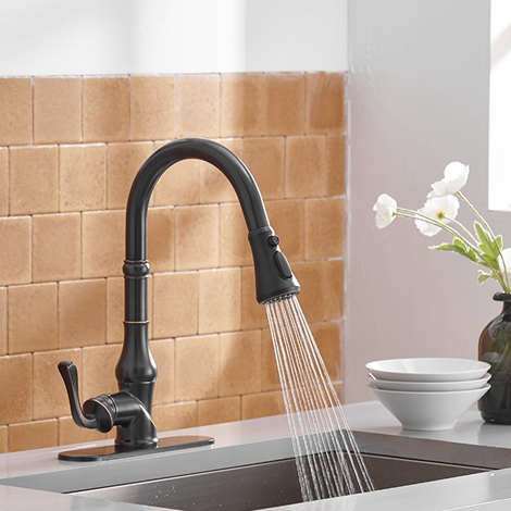 Featured image of post Kitchen Sink Faucets Oil Rubbed Bronze : The authentic products often run above $600 for a basic faucet and easily top out above $1,000 for faucets that have features with them.